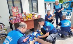Mersin'de tarihi geçmiş ürünlere el konuldu
