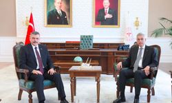 İçişleri Bakanı Çiftçi, Sağlık Bakanı Memişoğlu ile bir araya geldi