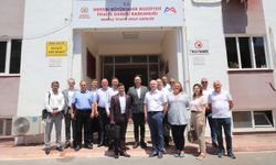 Akkuyu NGS heyeti Mersin İtfaiyesini ziyaret etti