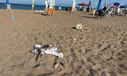 Altın sahiller plastik atıklarla doldu