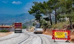 Gülnar-Silifke yolunda 2. etap tamamlandı