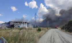 Edirne’de katı atık bertaraf tesisinde yangın
