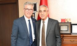 Genel Kurul sonrası Veysel Sarı’ya tebrik ziyareti