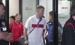 A Milli Futbol Takımı, yurda döndü