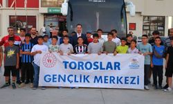32 genç Bursa Karacaali Gençlik Kampı için yola çıktı