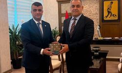 Mersin Barosu’ndan Başsavcı Ahmet Çelikkol’a veda ziyareti
