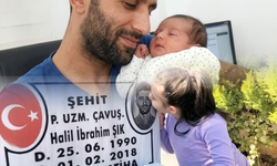 Kahramana hüzün ve gurur dolu Babalar Günü kutlaması