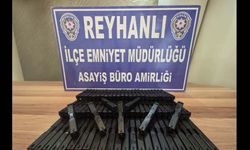 Hatay’da 80 adet tabanca namlusu ve sürgüsü ele geçirildi