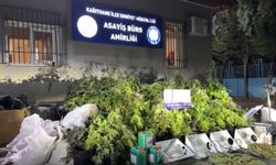 Evi seraya çevirip 30 milyon lira değerinde madde üretmişler