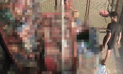 Kuşadası’nda 2 çocuğun kapı kilidini kırdıkları marketten yaptığı hırsızlık kamerada