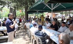 Mersin Büyükşehir Belediyesi, Babalar Günü dolayısıyla şehit babaları, gaziler ile emekli askerleri ile buluştu