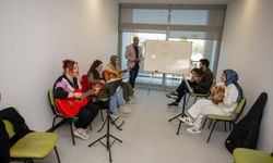 Bağlama, gitar, keman ve piyano kurslarında final heyecanı