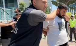 Söke'deki çifte cinayetin şüphelisinin yakalandığı anlar dronla görüntülendi