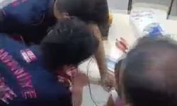 Oyun oynarken parmağı sıkıştı, yardımına itfaiye koştu