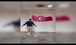 Polislerden milli takıma videolu destek