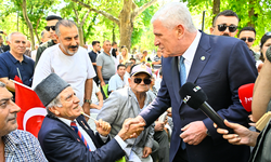 Dervişoğlu'ndan şehit aileleri ile gazilerin oturma eylemine destek