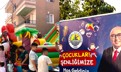 Erdemli'de yaz çocuk şenlikleri coşkusu sürüyor