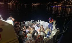 40 göçmen 2 kaçakçı yakalandı