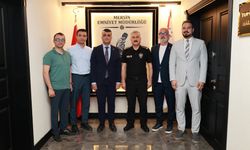 Baro yönetiminden Emniyet Müdürü Aktaş’a ziyaret