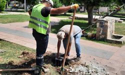 Akdeniz'de parklara bakım seferberliği