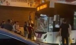 Belediye otobüs şoförü 10 kişilik gurubun saldırısına uğradı