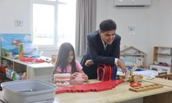 İl Milli Eğitim Müdürü Muhammed Özdemirci'den Dumlupınar Anaokuluna ziyaret