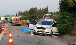 Mersin'de feci kaza: Anne ve oğlu yaşamını yitirdi