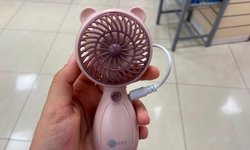Mersinlilerin sıcaklarda kurtarıcısı: Mini vantilatör!