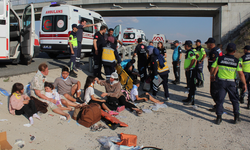 Aksaray’da otobüs yoldan çıktı; 40 yaralı