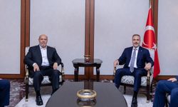 Bakan Fidan, Hamas Siyasi Büro Şefi Hayye’yi kabul etti