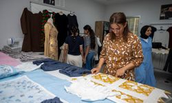 MERCEK kursiyeri kadınlar el emeklerini sergiledi