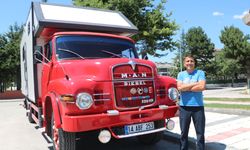1975 Model kamyonu karavan yaptı
