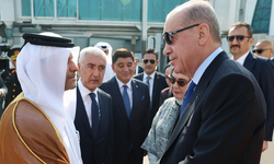 Cumhurbaşkanı Erdoğan, taziye ziyareti için Katar'a gitti