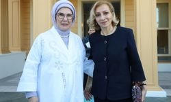 Emine Erdoğan, Lübnan Başbakanı'nın eşi Sahar Selam ile görüştü