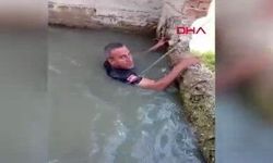 2 yaşındaki çocuk sulama kanalına düştü