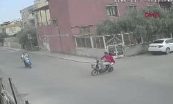 Tarsus'ta 2 motosiklet çarpıştı
