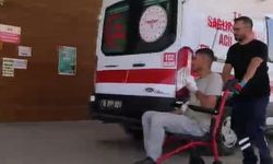 İnşaatta korkutan iş kazası