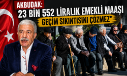 Akbudak'tan emekli maaşı tepkisi: Kalıcı çözüm şart