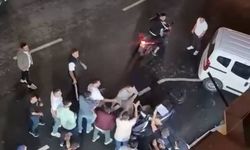 Gaziosmanpaşa'da zabıta ile esnafların kavgası kamerada