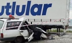 Tırla çarpışan otomobilin sürücüsü yaşamını yitirdi