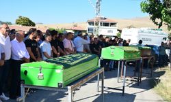 Kazada yaşamını yitiren gurbetçi aile toprağa verildi