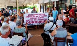 Mikroplastik felaketine karşı Susanoğlu'nda isyan