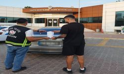 Mersin'de makas atan ve ehliyetsiz araç kullanan sürücüye 170 bin lira ceza