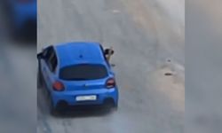 Mersin'de drift yapan magandaya ceza yağdı