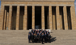 NATO heyetinden Anıtkabir'e ziyaret