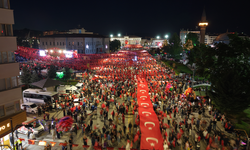 Sivas'ta '15 Temmuz' yürüyüşü