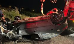 Sulama kanalına düşen otomobilin sürücüsü yaşamını yitirdi