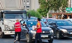 Trafik çilesine buz gibi molalı destek