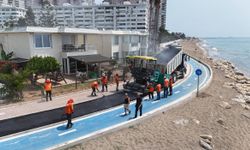Soli Pompeipolis Beach yürüyüş yolu yenilendi