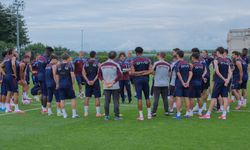 Trabzonspor kuvvet çalıştı